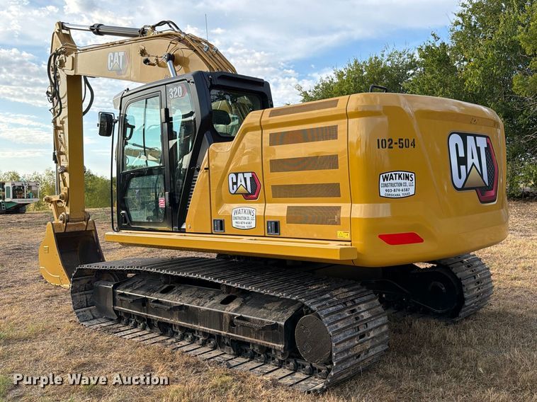 image for item FN3508 2022 Caterpillar 320 excavator