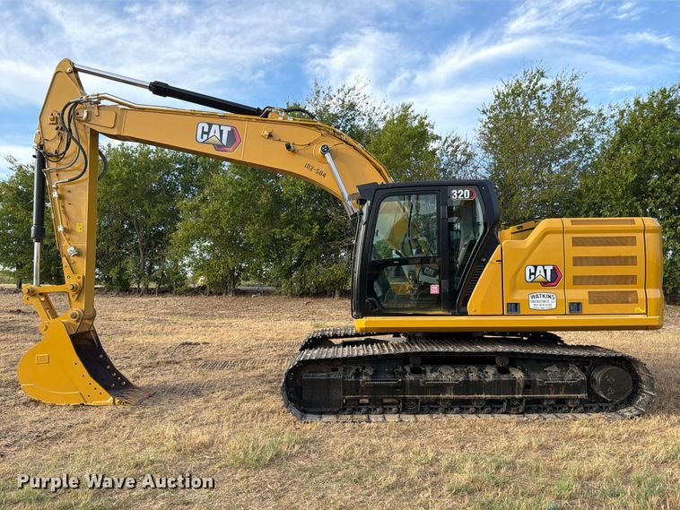 image for item FN3508 2022 Caterpillar 320 excavator
