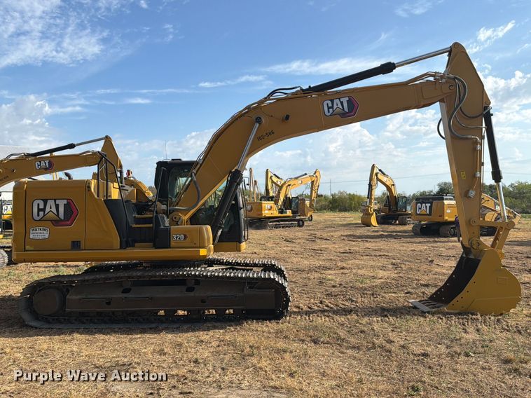 image for item FN3509 2022 Caterpillar 320 excavator