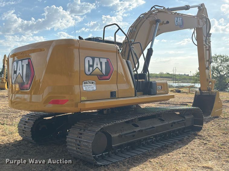image for item FN3509 2022 Caterpillar 320 excavator