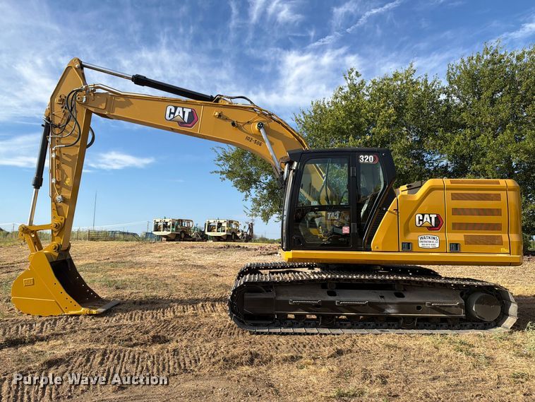 image for item FN3509 2022 Caterpillar 320 excavator