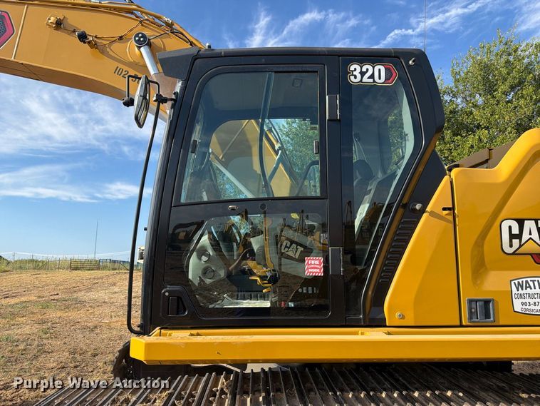 image for item FN3509 2022 Caterpillar 320 excavator