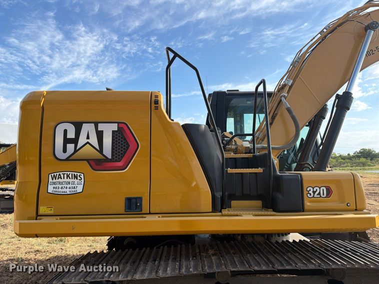 image for item FN3509 2022 Caterpillar 320 excavator