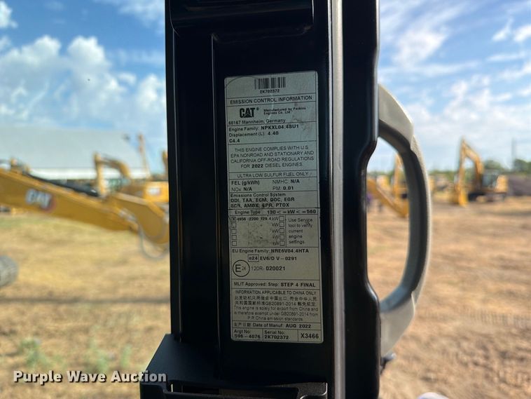 image for item FN3509 2022 Caterpillar 320 excavator