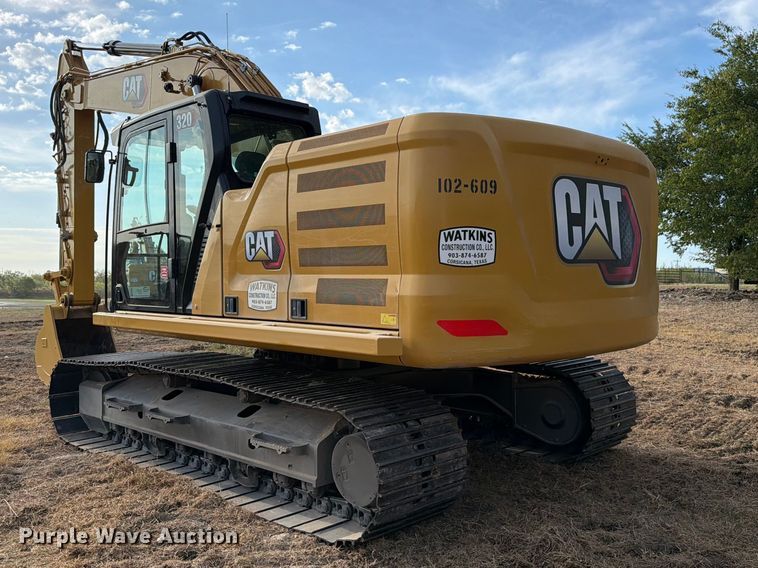 image for item FN3510 2023 Caterpillar 320 excavator