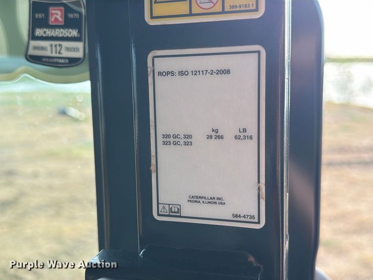image for item FN3511 2023 Caterpillar 320 excavator