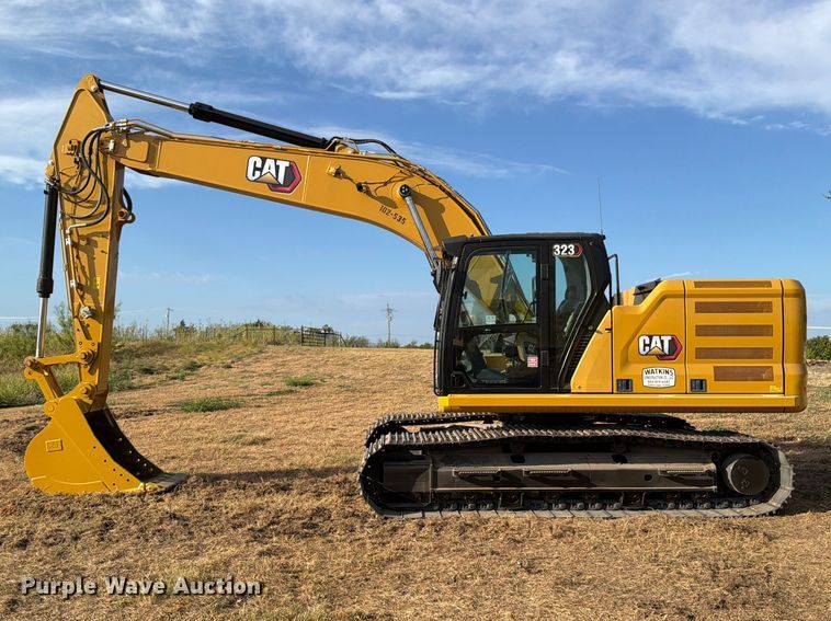 image for item FN3512 2023 Caterpillar 323 excavator