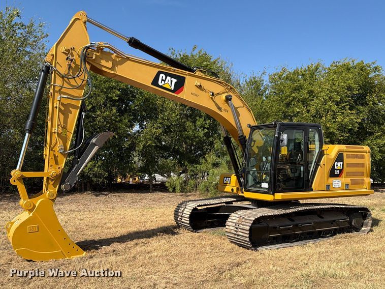 image for item FN3514 2018 Caterpillar 323 excavator