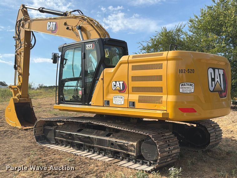 image for item FN3516 2022 Caterpillar 323 excavator