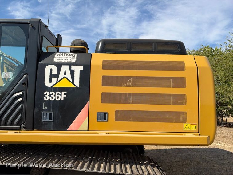 image for item FN3517 2018 Caterpillar 336FL excavator