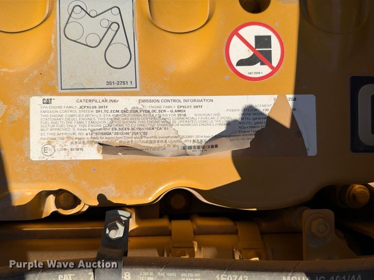 image for item FN3517 2018 Caterpillar 336FL excavator