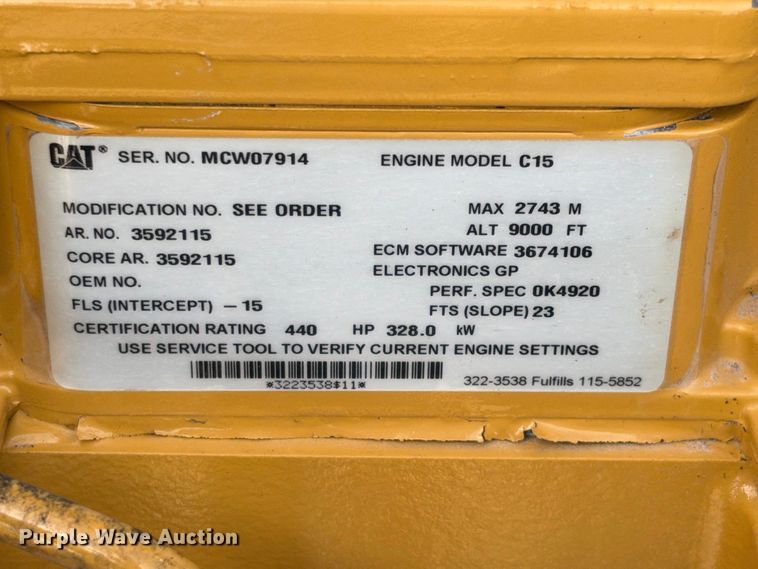 2016 Wolfe 8000