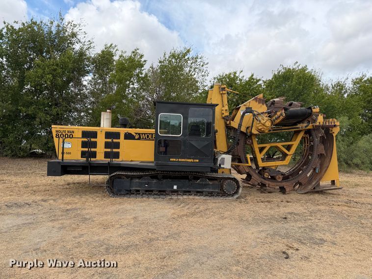 image for item FN3522 2013 Wolfe Man 8000 bucket wheel trencher