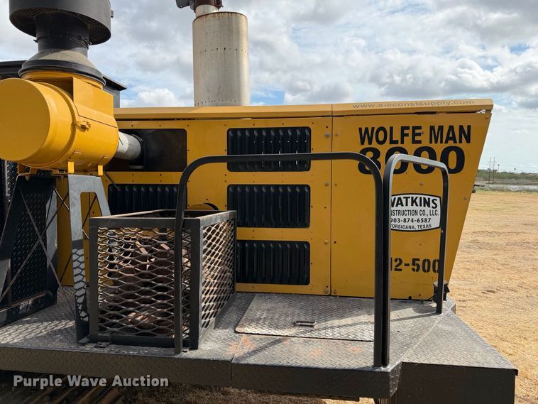 image for item FN3522 2013 Wolfe Man 8000 bucket wheel trencher