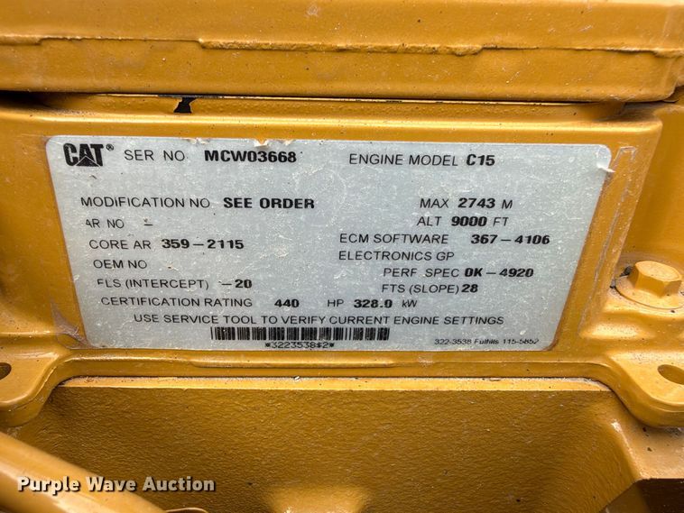 image for item FN3522 2013 Wolfe Man 8000 bucket wheel trencher