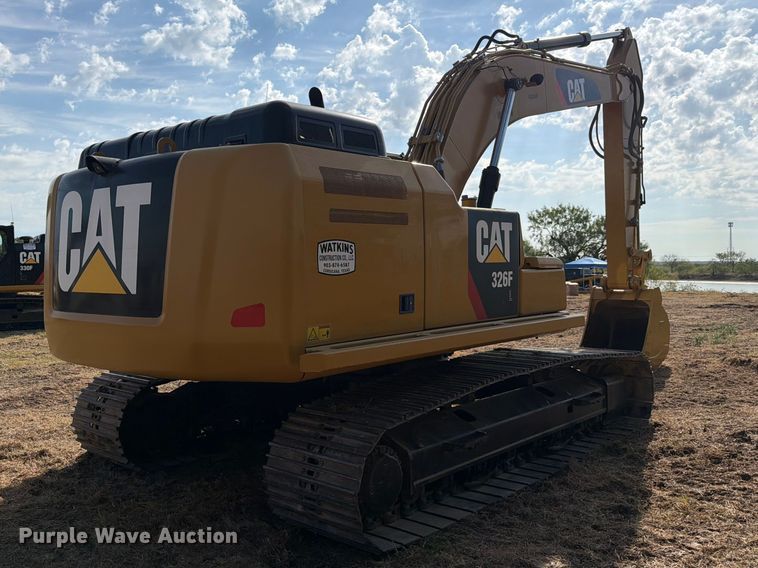 image for item FN3524 2019 Caterpillar 326F L excavator
