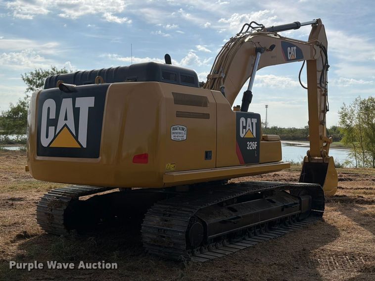 image for item FN3525 2019 Caterpillar 326F L excavator