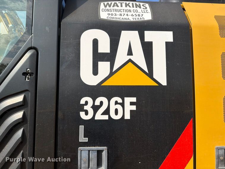 image for item FN3525 2019 Caterpillar 326F L excavator