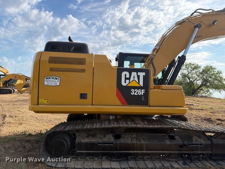 image for item FN3525 2019 Caterpillar 326F L excavator