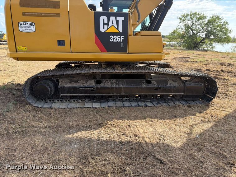 image for item FN3525 2019 Caterpillar 326F L excavator