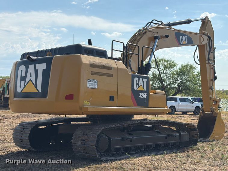 image for item FN3526 2019 Caterpillar 326F L excavator