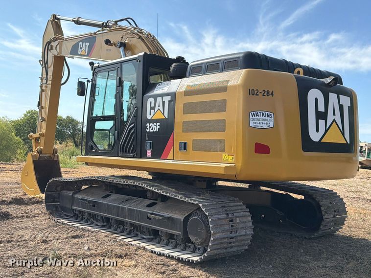 image for item FN3526 2019 Caterpillar 326F L excavator