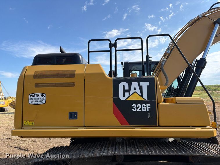 image for item FN3526 2019 Caterpillar 326F L excavator