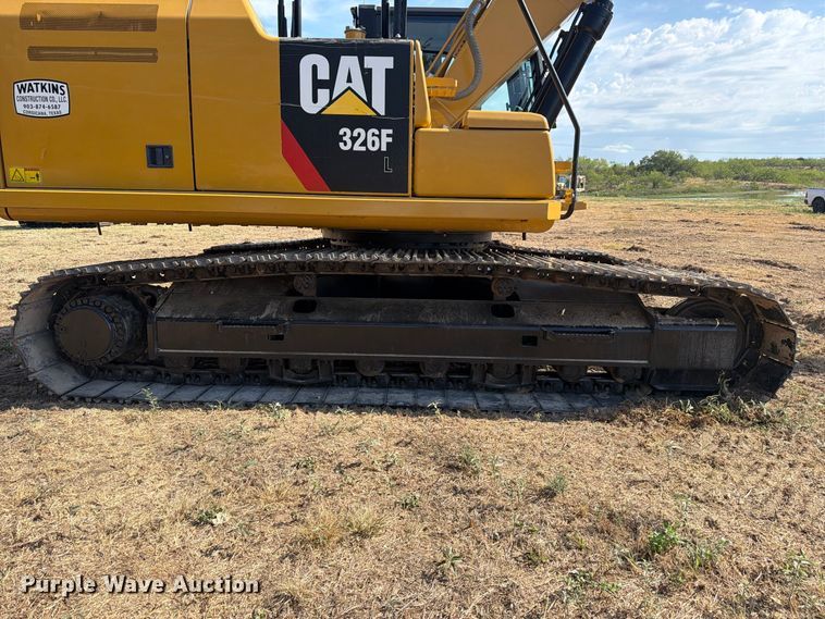 image for item FN3526 2019 Caterpillar 326F L excavator