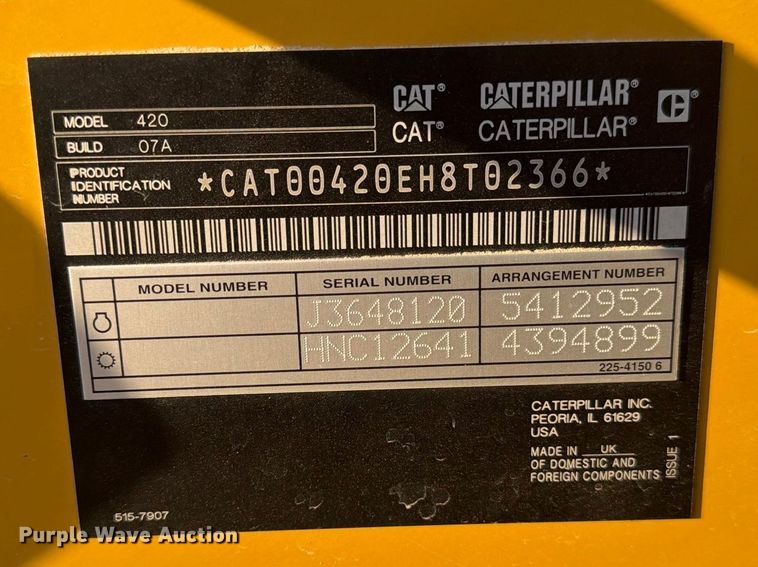 2022 Caterpillar 420IT