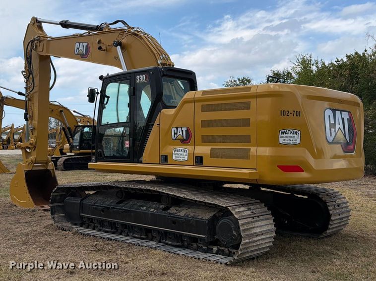 image for item FN3532 2023 Caterpillar 330 TC excavator
