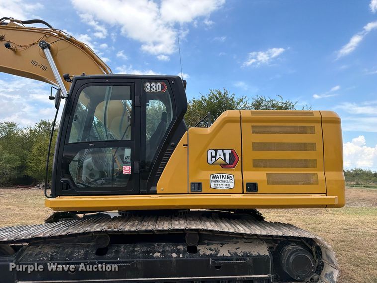 image for item FN3532 2023 Caterpillar 330 TC excavator