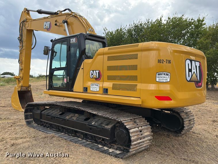 image for item FN3538 2023 Caterpillar 330 excavator