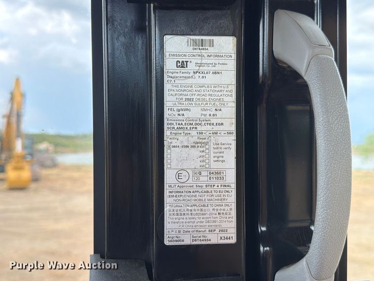image for item FN3538 2023 Caterpillar 330 excavator