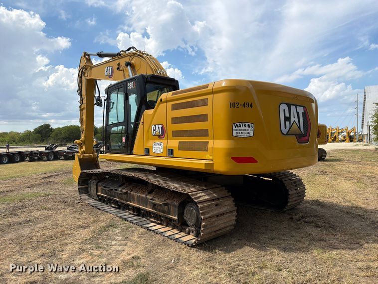 image for item FN3541 2022 Caterpillar 330 TC excavator