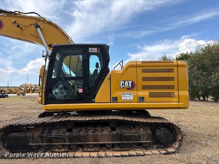 image for item FN3544 2022 Caterpillar 330 TC excavator