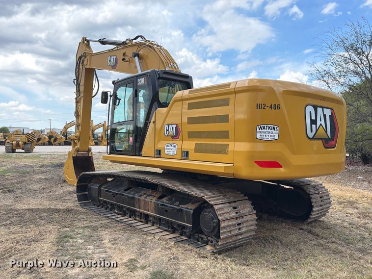 image for item FN3545 2022 Caterpillar 330 TC excavator
