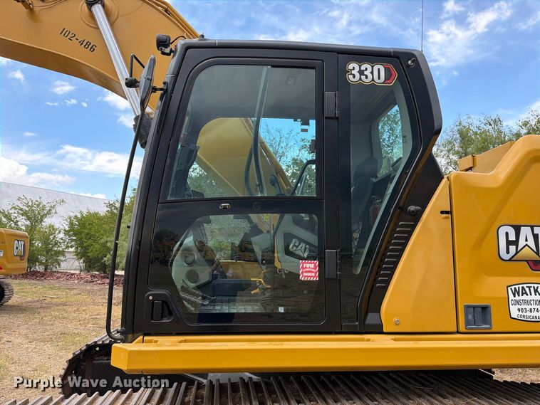 image for item FN3545 2022 Caterpillar 330 TC excavator