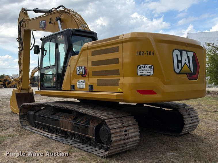 image for item FN3546 2022 Caterpillar 330 TC excavator