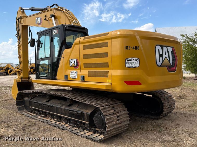 image for item FN3547 2022 Caterpillar 330 TC excavator