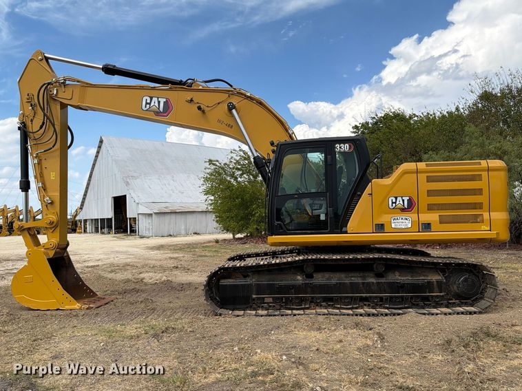 image for item FN3547 2022 Caterpillar 330 TC excavator