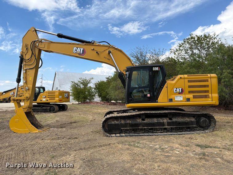 image for item FN3548 2022 Caterpillar 330 excavator