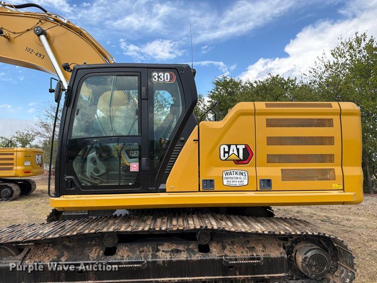image for item FN3549 2022 Caterpillar 330 TC excavator