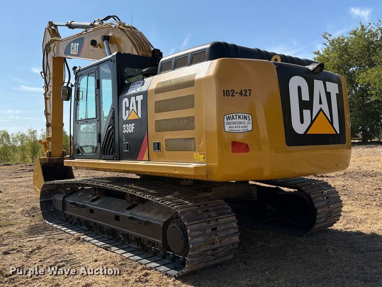 image for item FN3551 2018 Caterpillar 330F L excavator