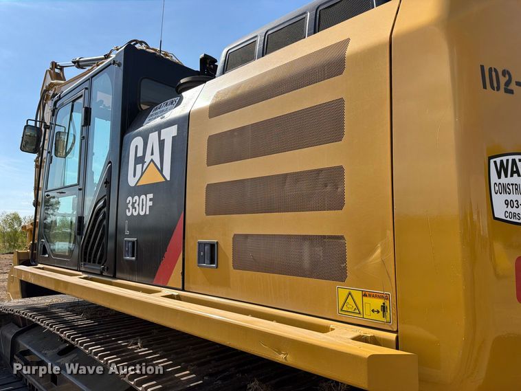 image for item FN3551 2018 Caterpillar 330F L excavator