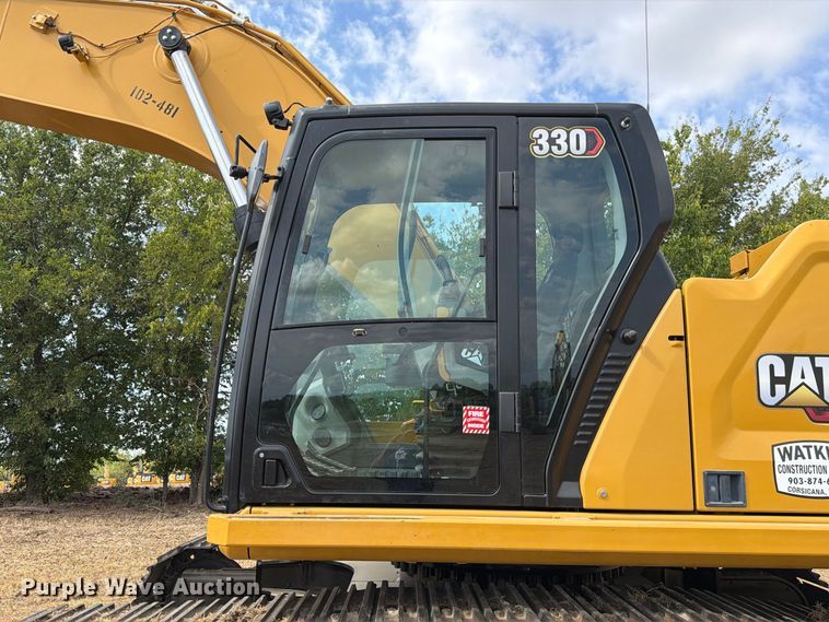 image for item FN3552 2021 Caterpillar 330 excavator
