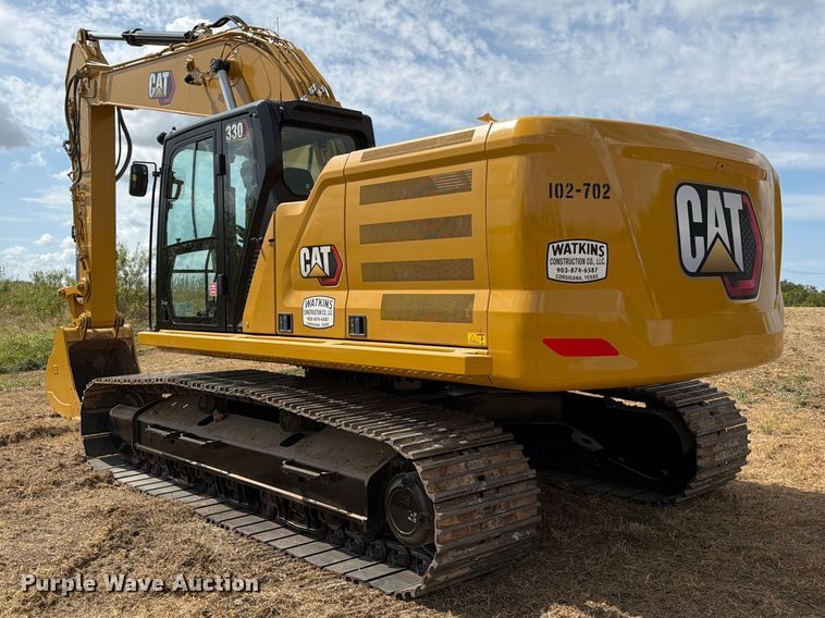 image for item FN3553 2022 Caterpillar 330 TC excavator