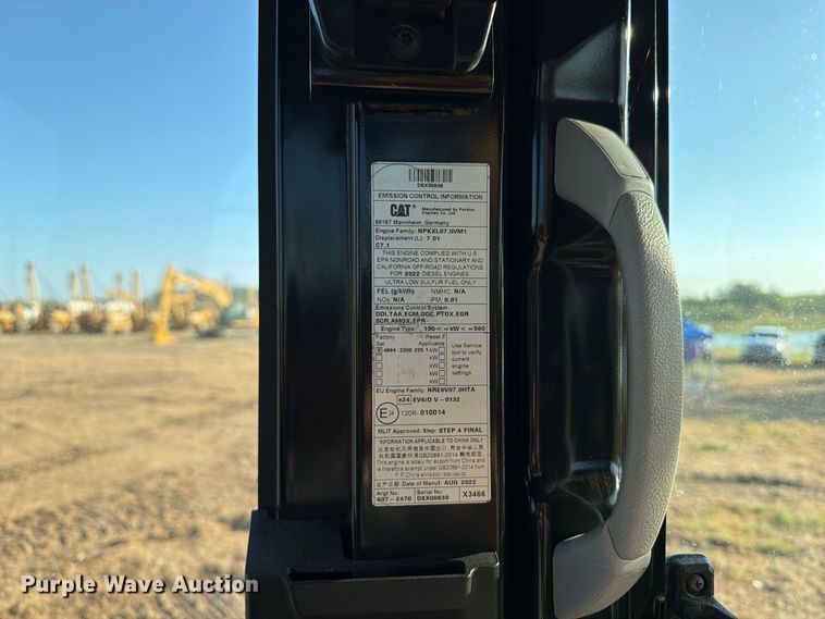 image for item FN3561 2023 Caterpillar 336 TC excavator