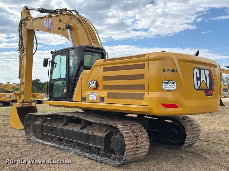 image for item FN3563 2022 Caterpillar 336 TC excavator