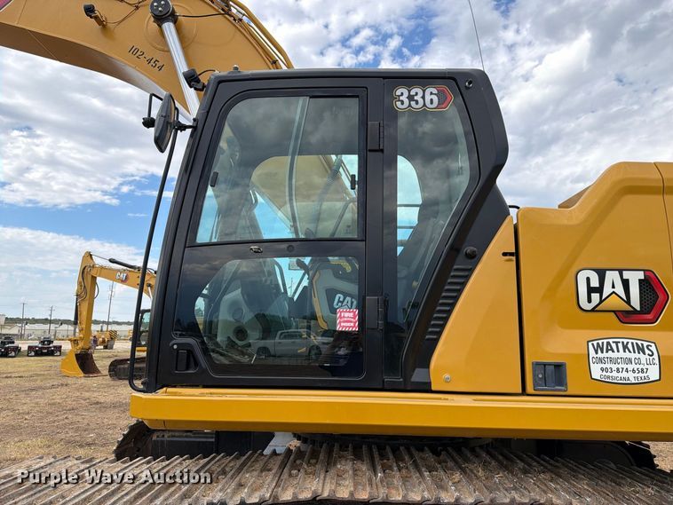 image for item FN3563 2022 Caterpillar 336 TC excavator