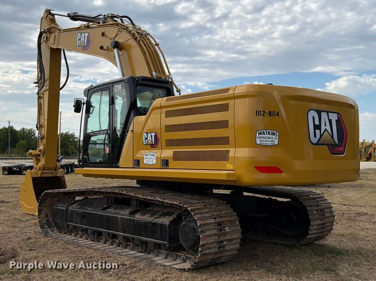 image for item FN3566 2023 Caterpillar 336 TC excavator